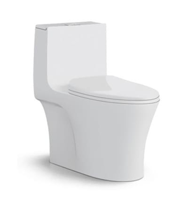 Bàn cầu 1 khối nắp rơi êm Moonoah MN-1247