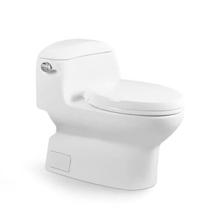 Bàn cầu 1 khối nắp rơi êm Moonoah MN-1253