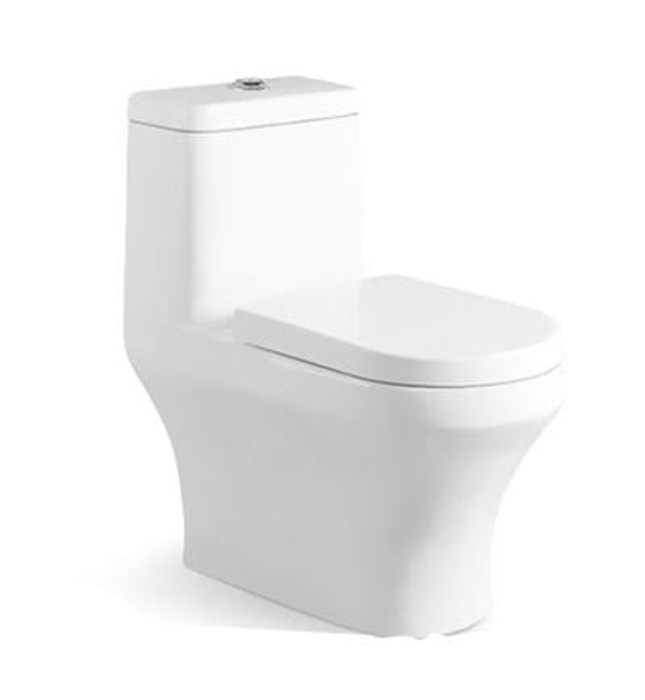 Bàn cầu 1 khối nắp rơi êm Moonoah MN-1261