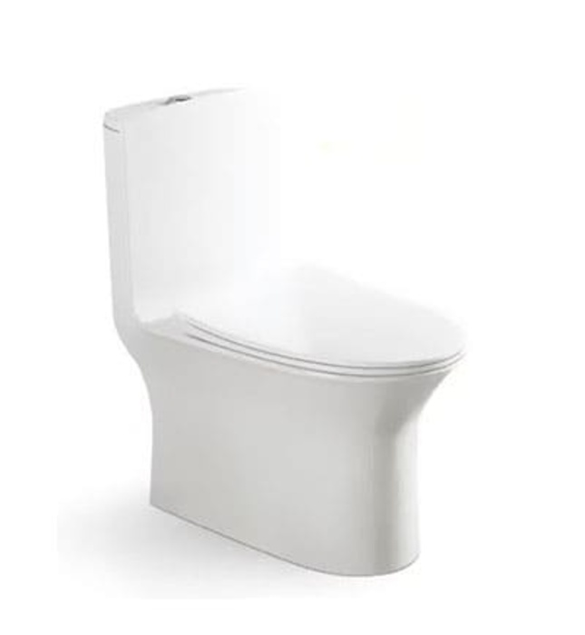 Bàn cầu 1 khối nắp rơi êm Moonoah MN-1291-1