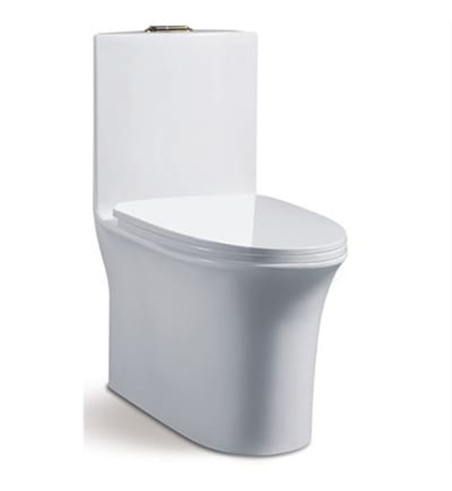 Bàn cầu 1 khối nắp rơi êm Moonoah MN-1291