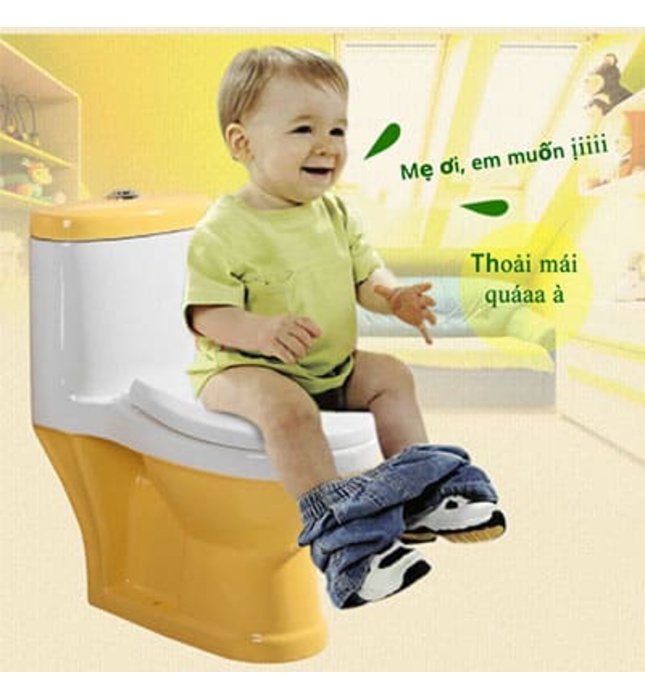 Bàn cầu 1 khối trẻ em Moonoah MN-1230 