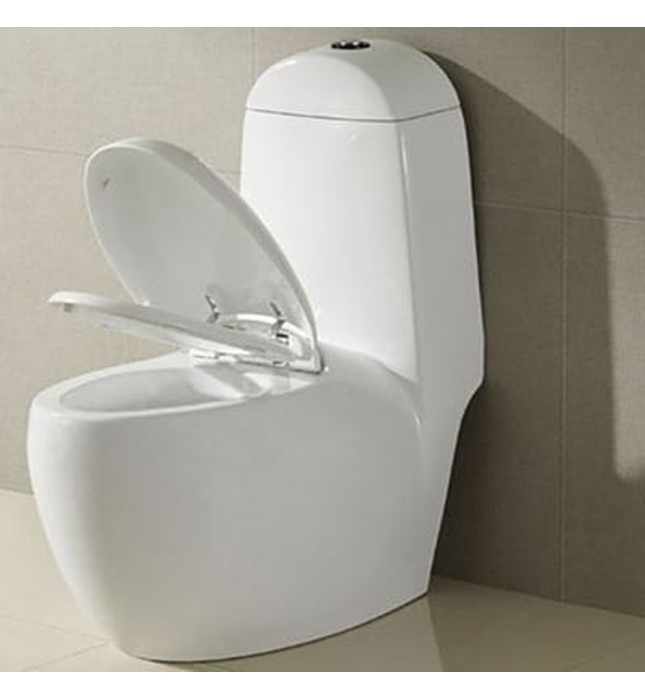 Bàn cầu 1 khối nắp rơi êm Moonoah MN-1210