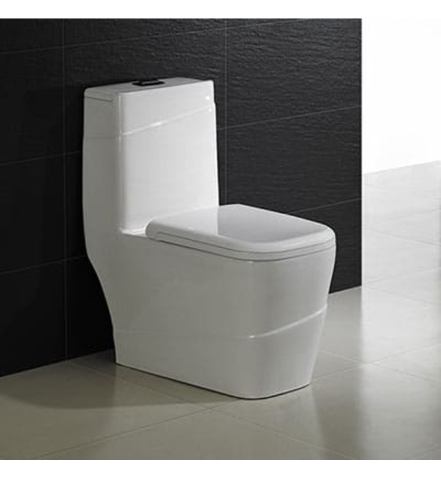 Bàn cầu 1 khối nắp rơi êm Moonoah MN-1211