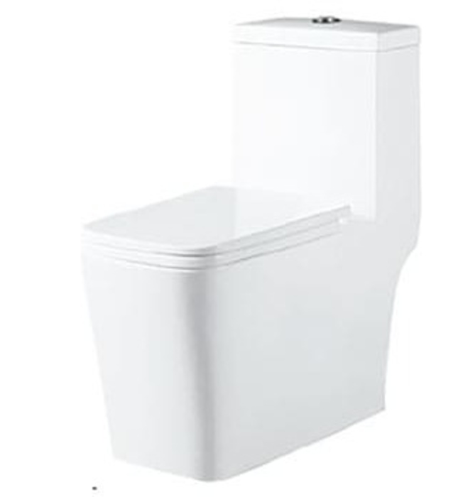 Bàn cầu 1 khối nắp rơi êm Moonoah MN-1217