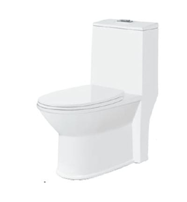 Bàn cầu 1 khối nắp rơi êm Moonoah MN-1220