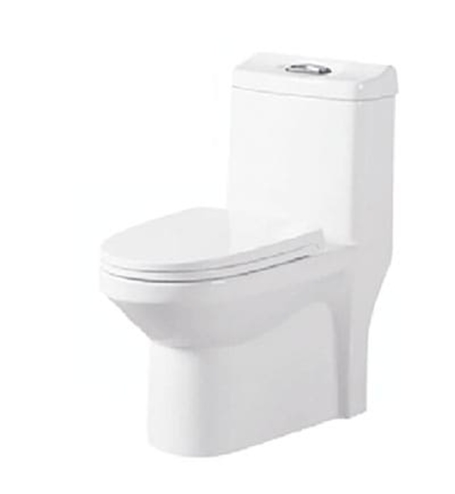 Bàn cầu 1 khối nắp rơi êm Moonoah MN-1225