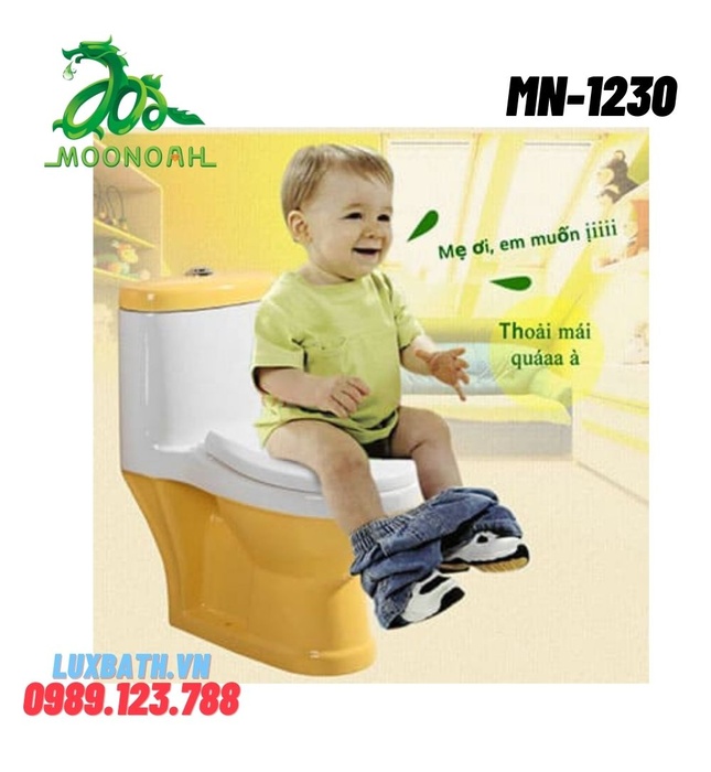 Bàn cầu 1 khối trẻ em Moonoah MN-1230 