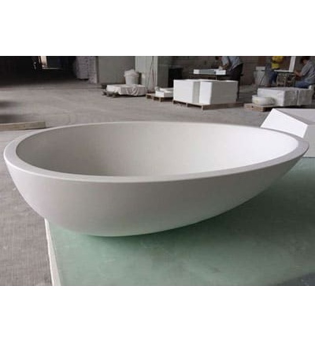 Chậu rửa Lavabo đá nhân tạo đặt bàn Moonoah MN-DR015W