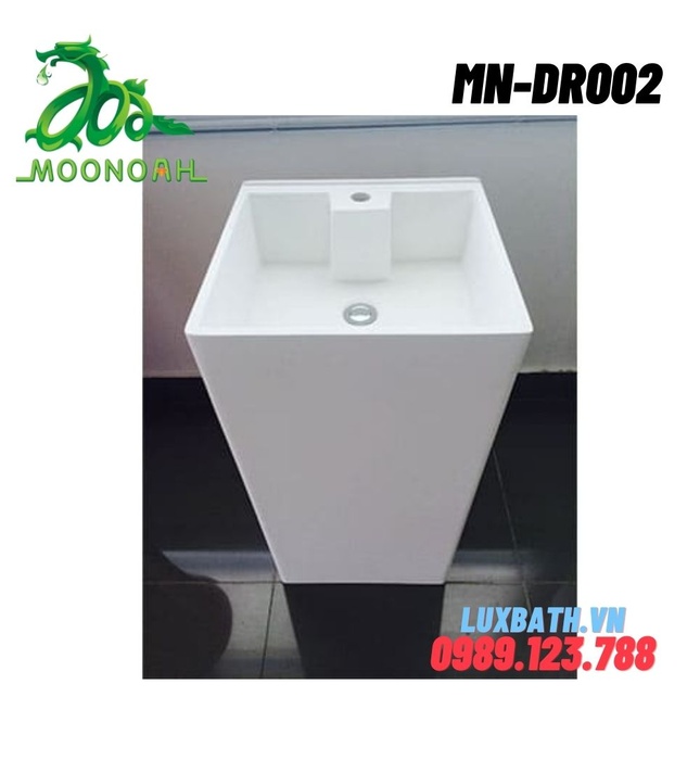 Chậu rửa Lavabo đá nhân tạo đặt sàn Moonoah MN-DR002