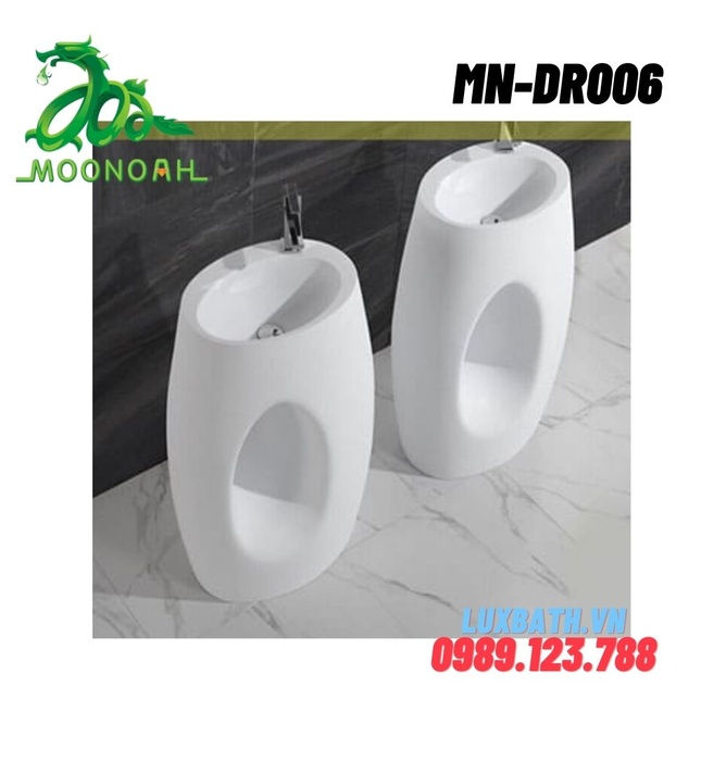 Chậu rửa Lavabo đá nhân tạo đặt sàn Moonoah MN-DR006