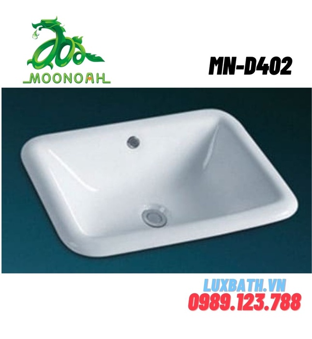 Chậu rửa lavabo dương vành Moonoah MN-D402