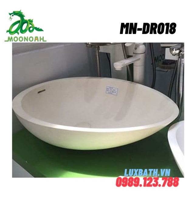 Chậu rửa Lavabo đá nhân tạo đặt bàn Moonoah MN-DR018