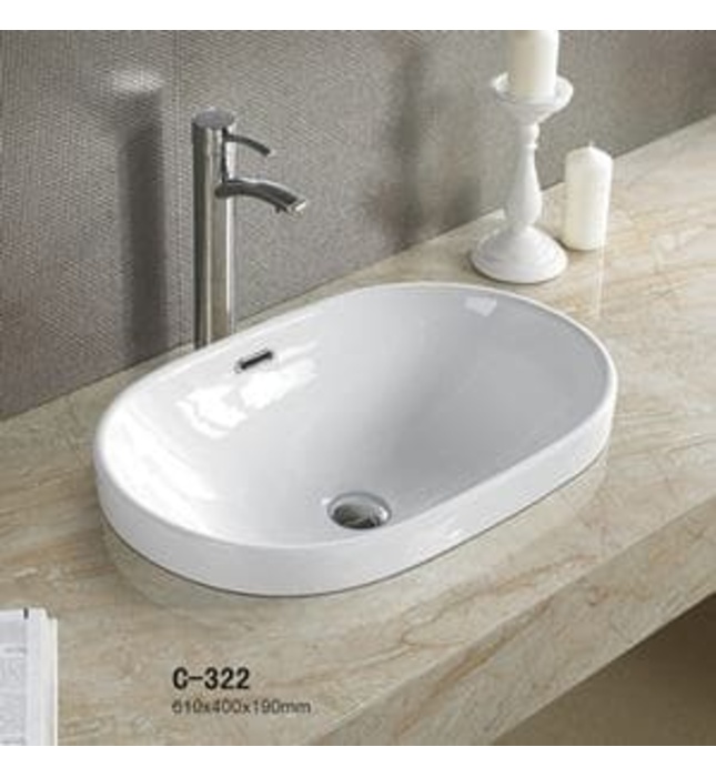 Chậu rửa Lavabo dương bàn Moonoah MN-C322