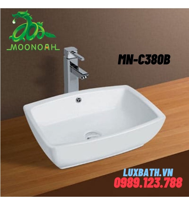 Chậu rửa Lavabo dương bàn Moonoah MN-C380B