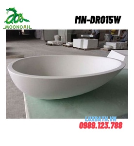 Chậu rửa Lavabo đá nhân tạo đặt bàn Moonoah MN-DR015W