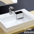 Chậu rửa Lavabo dương bàn Moonoah MN-C362