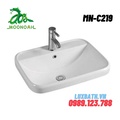 Chậu rửa Lavabo dương vành Moonoah MN-C219