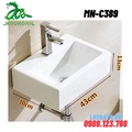 Chậu rửa Lavabo treo tường Moonoah MN-C389 