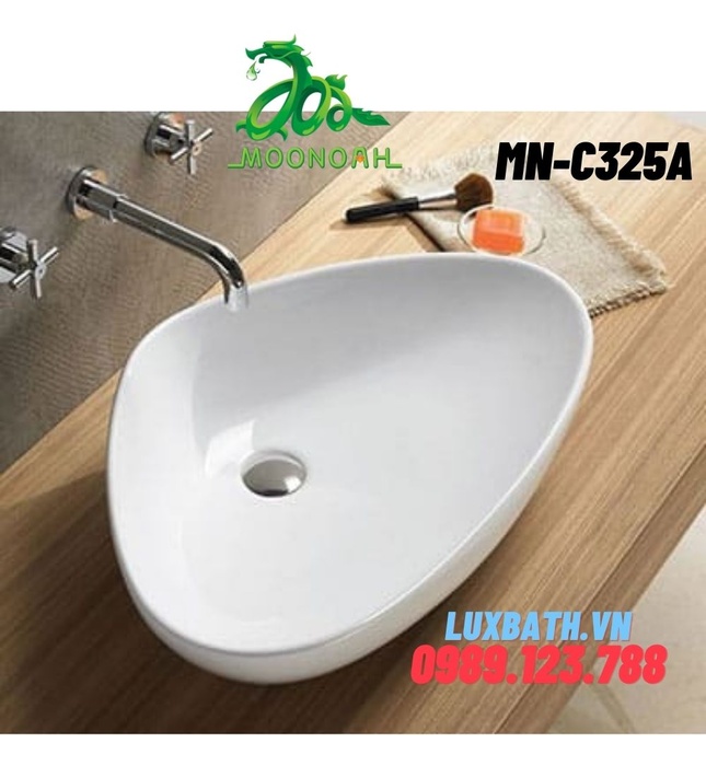 Chậu rửa Lavabo dương bàn Moonoah MN-C325A
