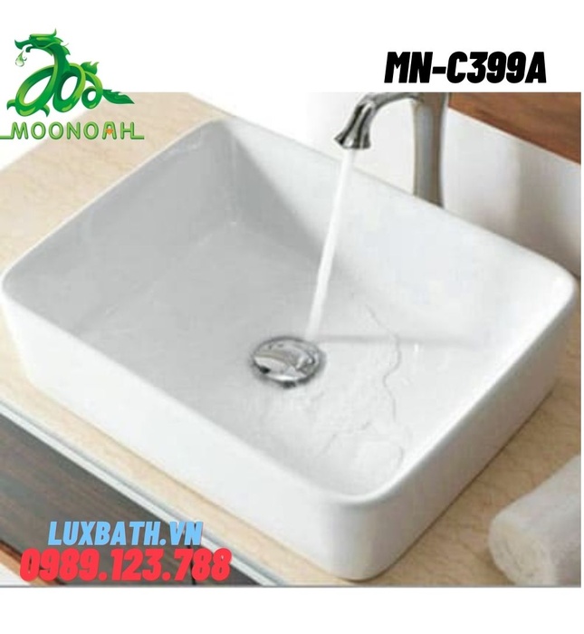 Chậu rửa Lavabo dương bàn Moonoah MN-C399A