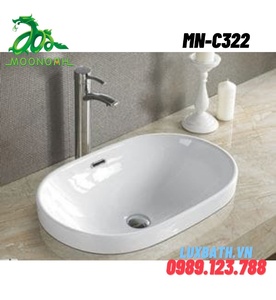 Chậu rửa Lavabo dương bàn Moonoah MN-C322