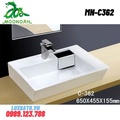 Chậu rửa Lavabo dương bàn Moonoah MN-C362