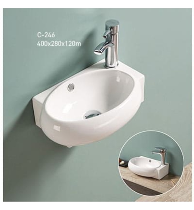 Chậu rửa Lavabo treo tường Moonoah MN-C246