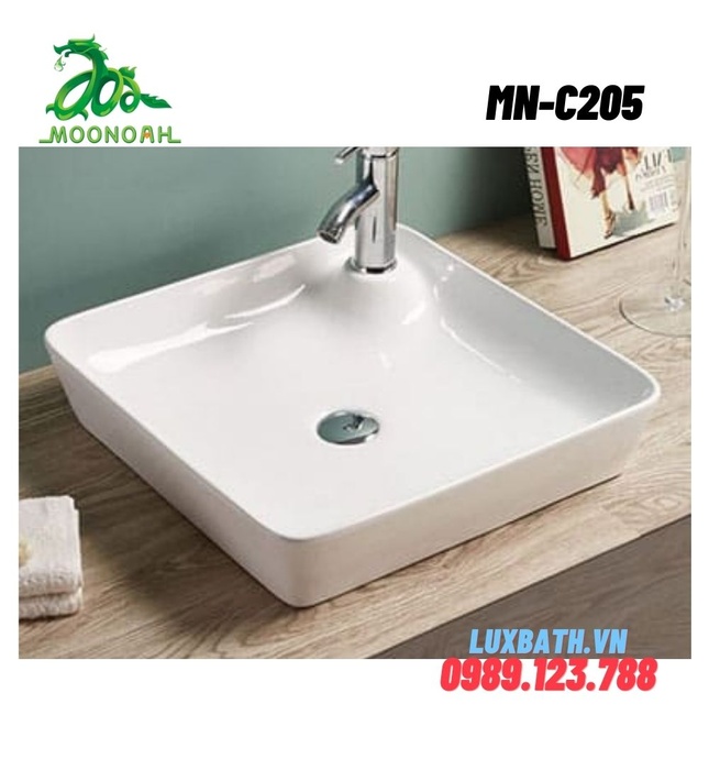 Chậu rửa Lavabo dương bàn Moonoah MN-C205