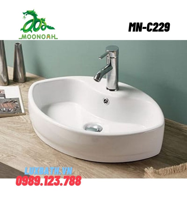 Chậu rửa Lavabo dương bàn Moonoah MN-C229