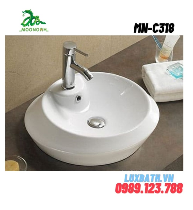 Chậu rửa Lavabo dương bàn Moonoah MN-C318