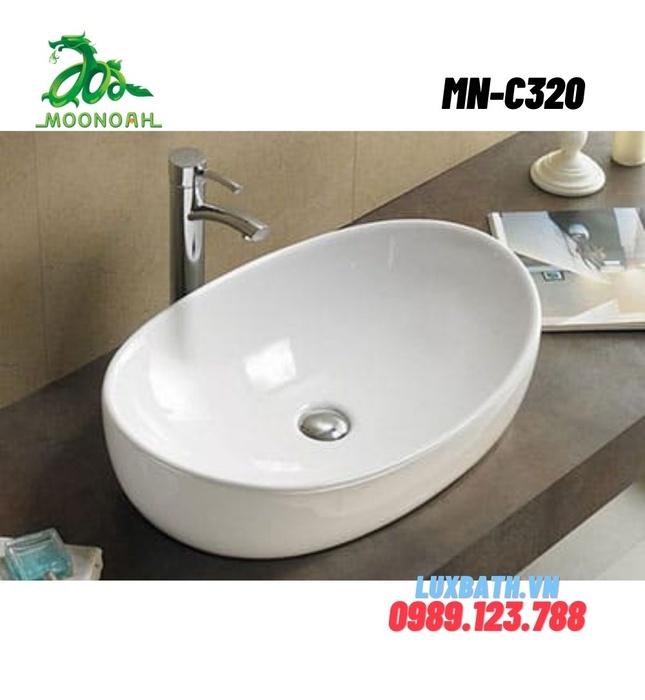 Chậu rửa Lavabo dương bàn Moonoah MN-C320