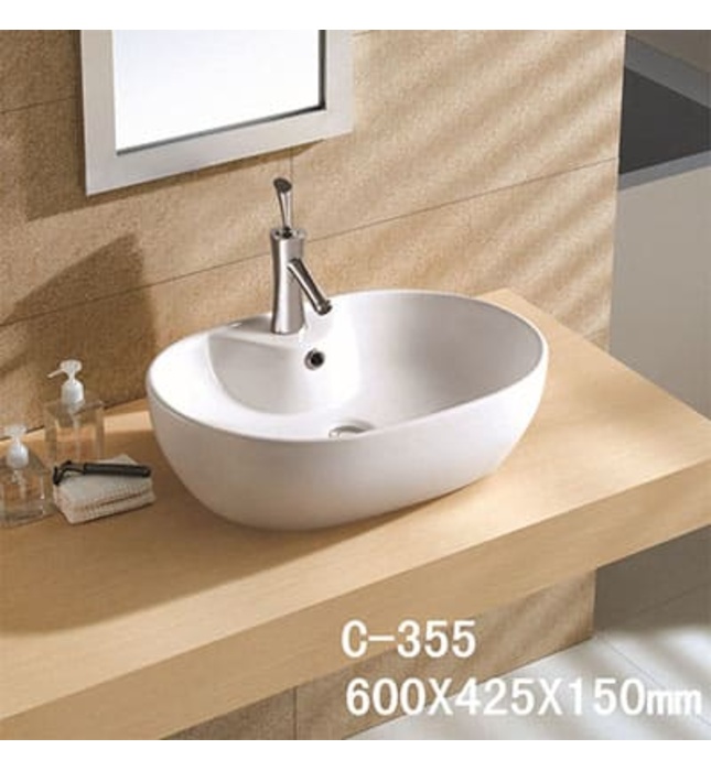 Chậu rửa Lavabo dương bàn Moonoah MN-C355