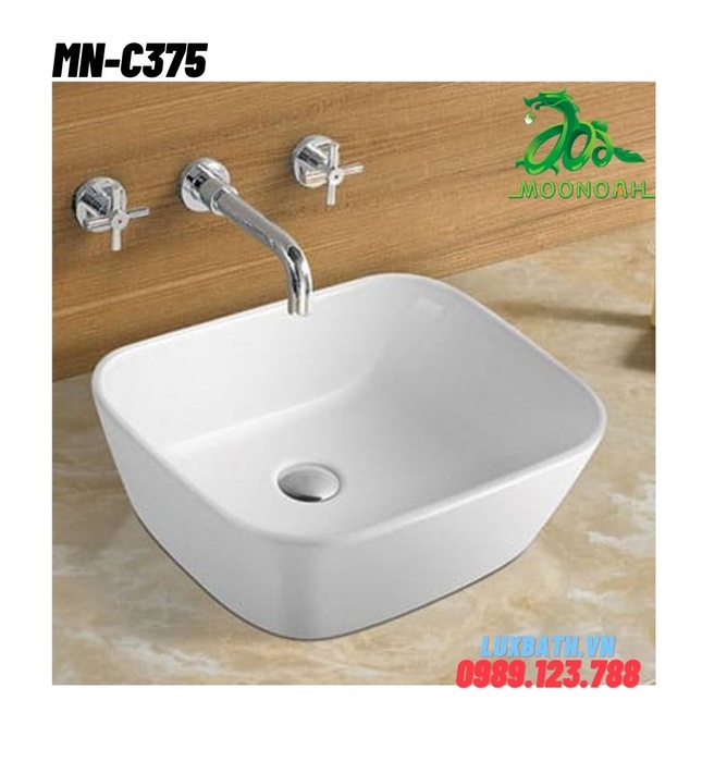 Chậu rửa Lavabo dương bàn Moonoah MN-C375