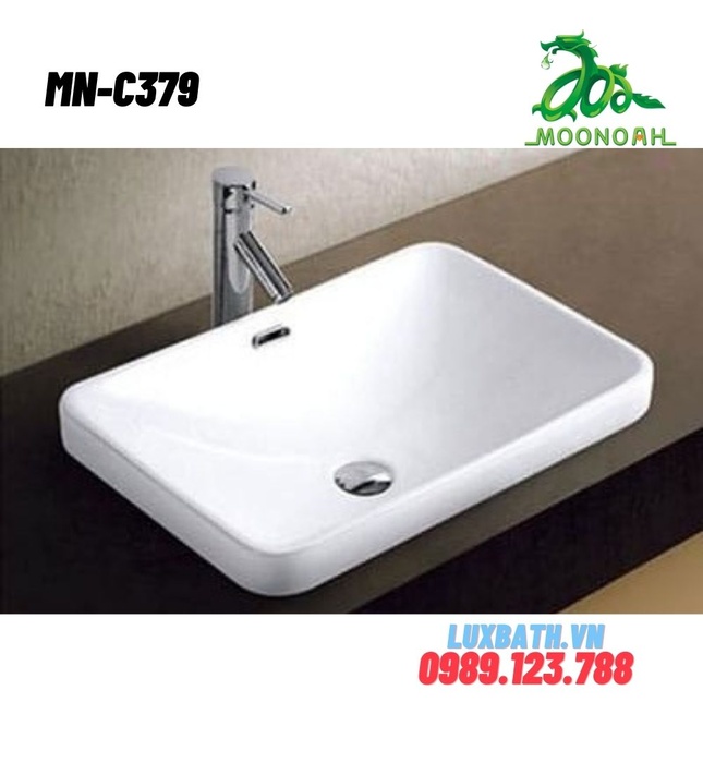 Chậu rửa Lavabo dương bàn Moonoah MN-C379
