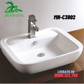 Chậu rửa Lavabo dương vành Moonoah MN-C3902