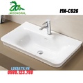 Chậu rửa Lavabo dương vành Moonoah MN-C626