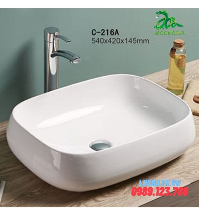 Chậu rửa Lavabo dương bàn Moonoah MN-C201