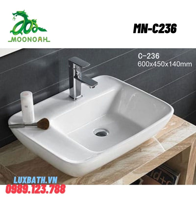 Chậu rửa Lavabo dương bàn Moonoah MN-C236