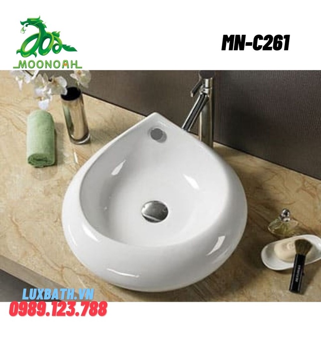 Chậu rửa Lavabo dương bàn Moonoah MN-C261