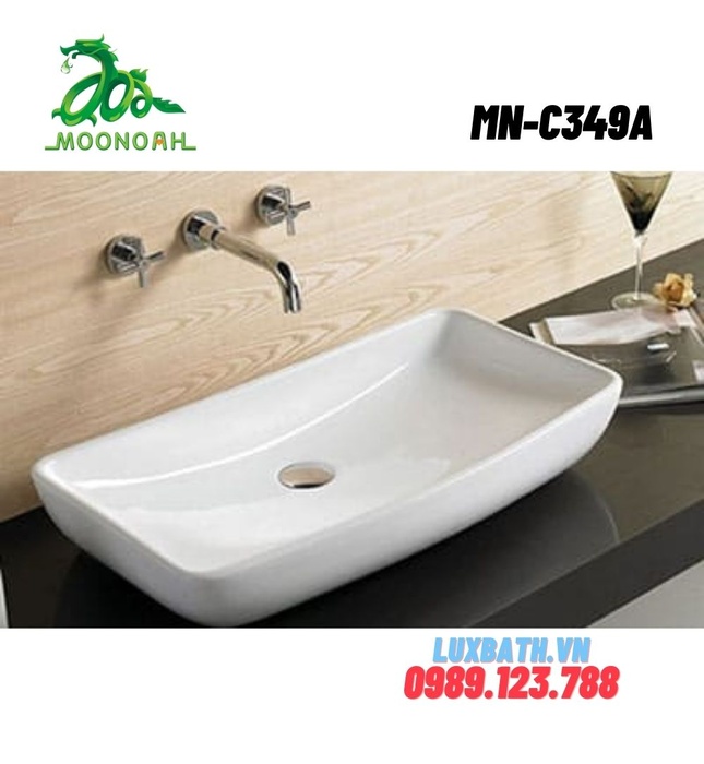 Chậu rửa Lavabo dương bàn Moonoah MN-C349A