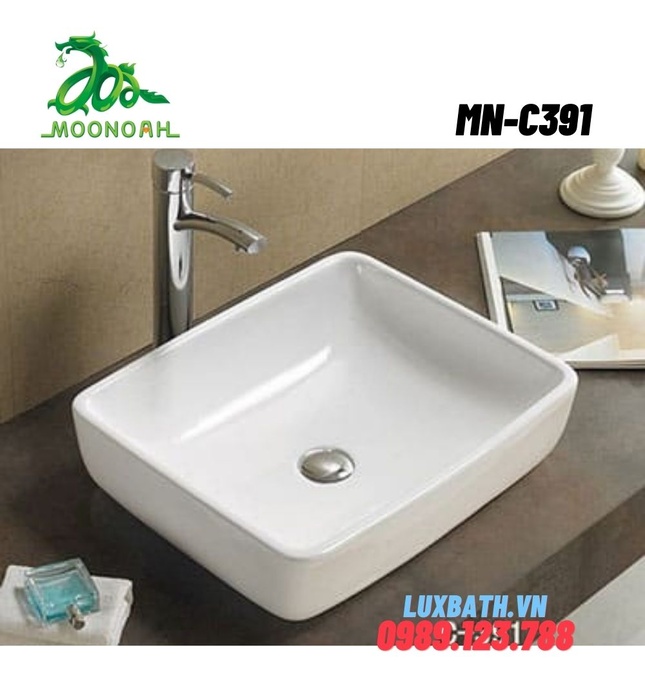 Chậu rửa Lavabo dương bàn Moonoah MN-C391