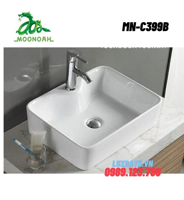 Chậu rửa Lavabo dương bàn Moonoah MN-C399B