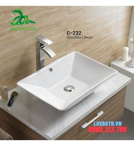 Chậu rửa Lavabo dương bàn Moonoah MN-C232