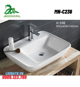 Chậu rửa Lavabo dương bàn Moonoah MN-C236