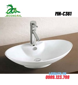 Chậu rửa Lavabo dương bàn Moonoah MN-C361