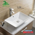 Chậu rửa Lavabo dương bàn Moonoah MN-C232