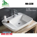 Chậu rửa Lavabo dương bàn Moonoah MN-C236