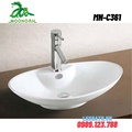 Chậu rửa Lavabo dương bàn Moonoah MN-C361