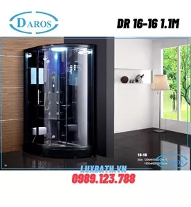 Phòng xông hơi ướt Daros DR 16-16 1.1m 